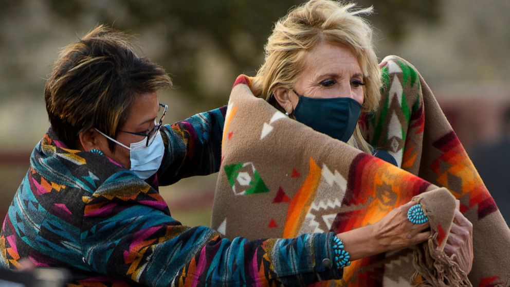  Jill Biden to visit tribal school still teaching remotely