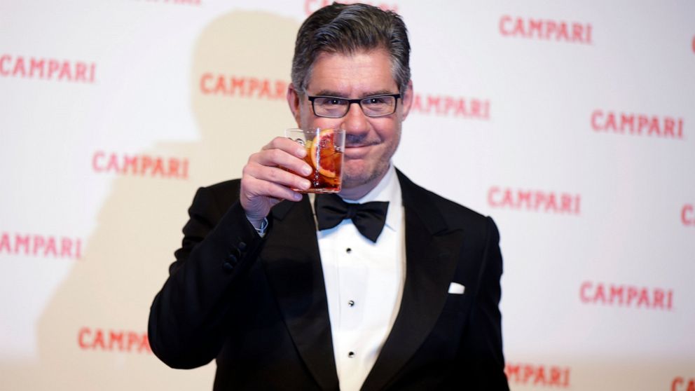 FILE - Campari Group CEO Bob Kunze-Concewitz poses for a photo in Milan, Italy, Jan. 30, 2018. Campari Group, owner of the iconic Wild Turkey brand, said Monday, Oct. 31, 2022 it will add to its Kentucky bourbon portfolio in a deal to obtain a majori