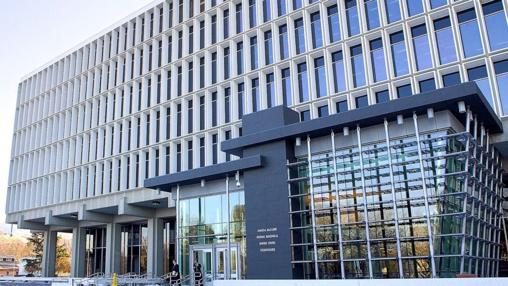 FILE - The James A. McClure Federal Building & United States Courthouse, which houses the U.S. District Court, in seen in Boise, Idaho, on Jan. 19, 2007. Idaho has agreed to allow people who have been convicted of having oral or anal sex under an ant