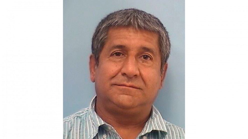 This photo released Tuesday, Aug. 9, 2022, by the Albuquerque Police Department shows Muhammad Syed. Syed, 51, was taken into custody Monday, Aug. 8, 2022, in connection with the killings of four Muslim men in Albuquerque, New Mexico, over the last n