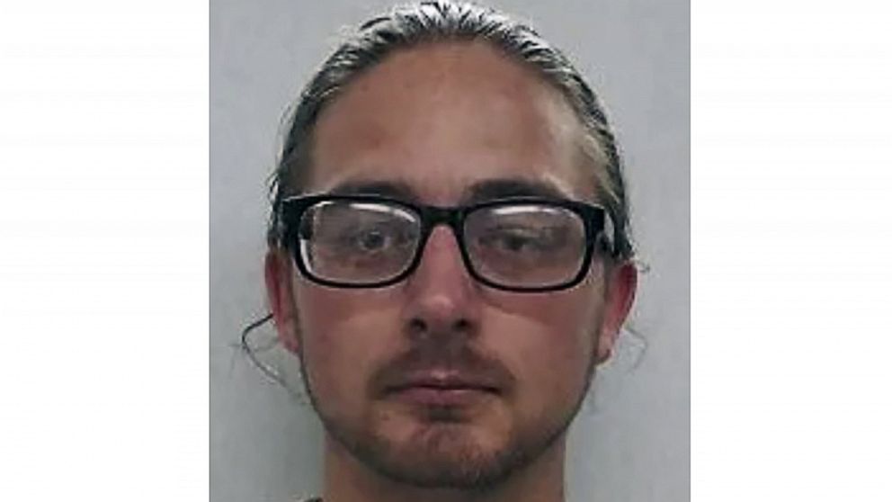 This image provided by the Kentucky Department of Corrections shows Dayton R. Jones. The man who was charged by federal prosecutors with producing child pornography after former Kentucky Gov. Matt Bevin issued a commutation for state sex crime convic