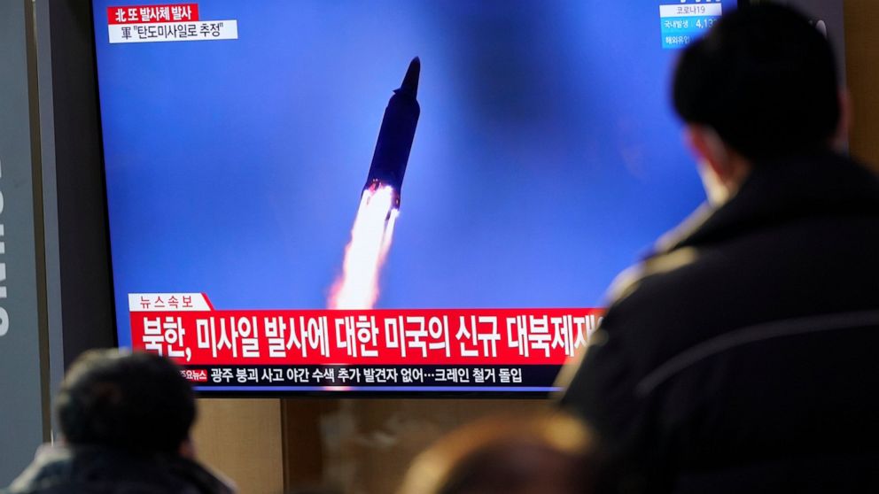  North Korea says it test launched missiles from train