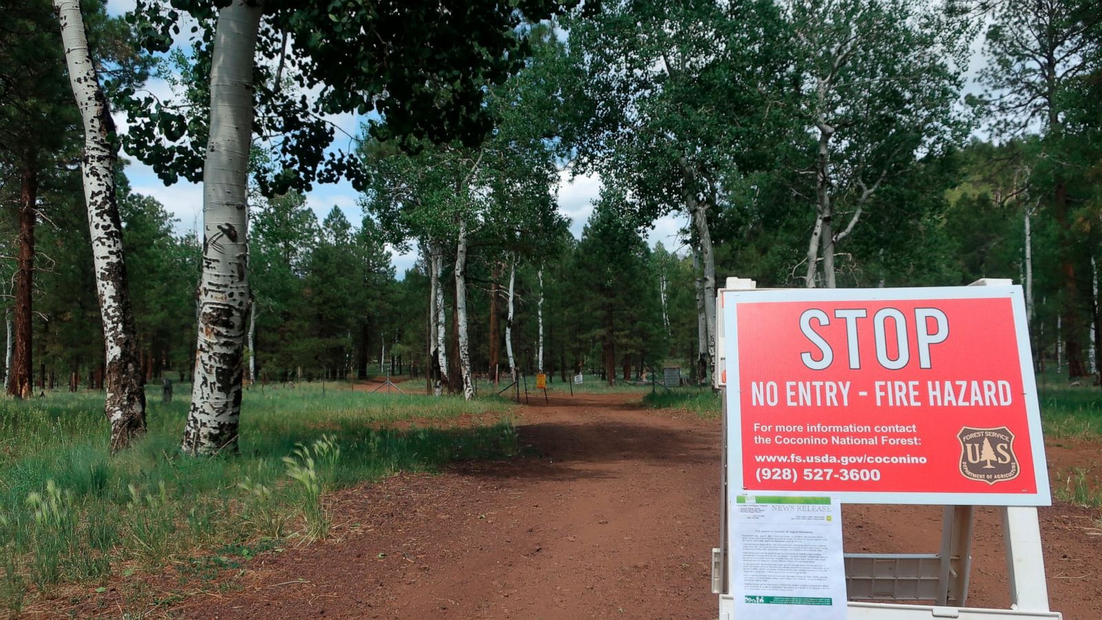 Fear of wildfires forces forest closures across Arizona - ABC News