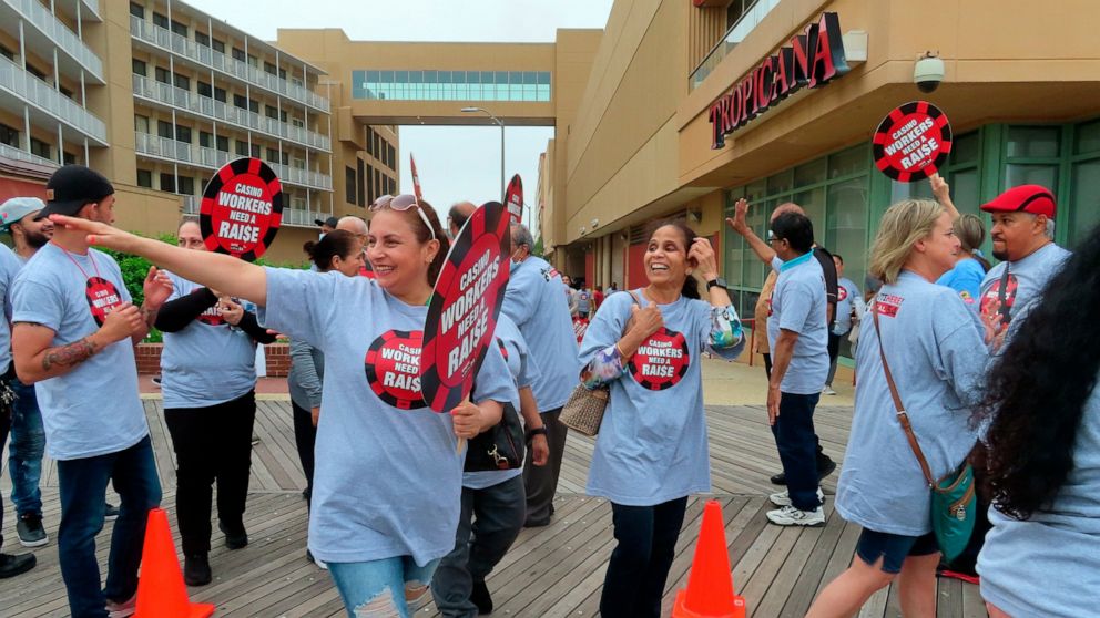  Union to vote on authorizing Atlantic City casino strike