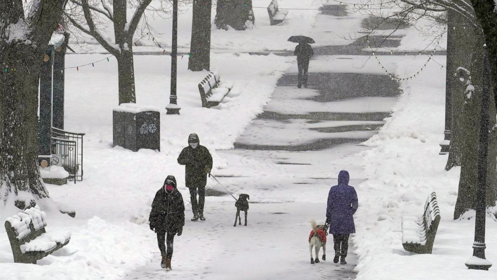  Another winter storm brings more snowfall to Northeast