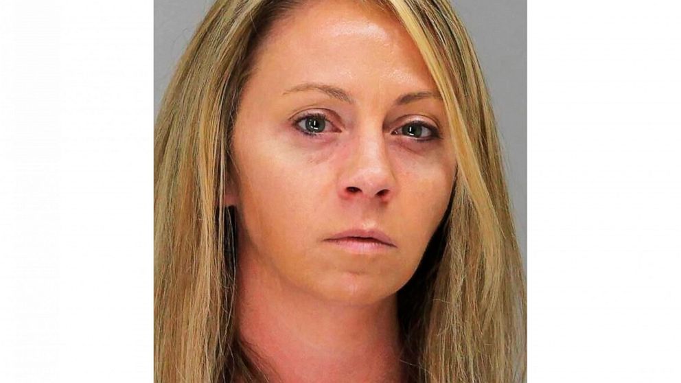 FILE - This October 2019 file booking photo provided by the Dallas County Sheriff's Department shows former Dallas Police Officer Amber Guyger. A Texas court is scheduled to hear arguments Tuesday, April 27, 2021, on overturning the conviction of Guy