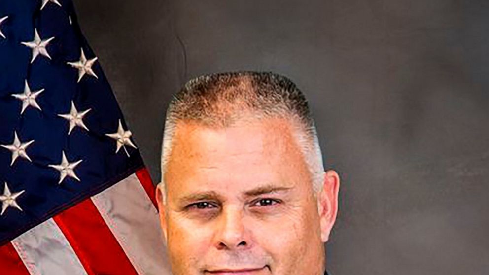 This undated photo provided by the Harris County, Texas Constable Precinct 5 office shows Constable Cpl. Charles Galloway, who was fatally shot during a traffic stop in Houston, Texas, early Sunday morning Jan. 23, 2022. (Harris County Constable Prec