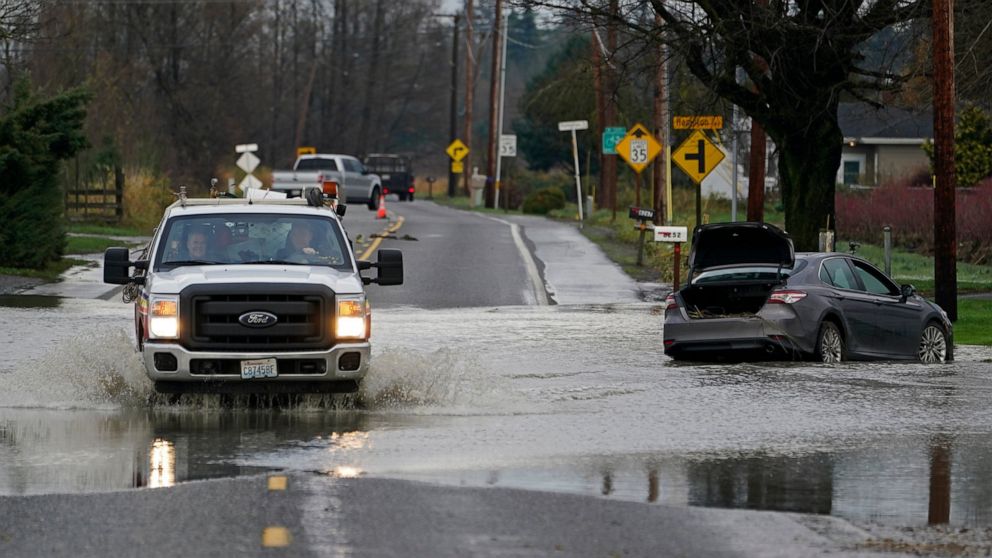 Flooding in Washington state not as severe as earlier storm - ABC News