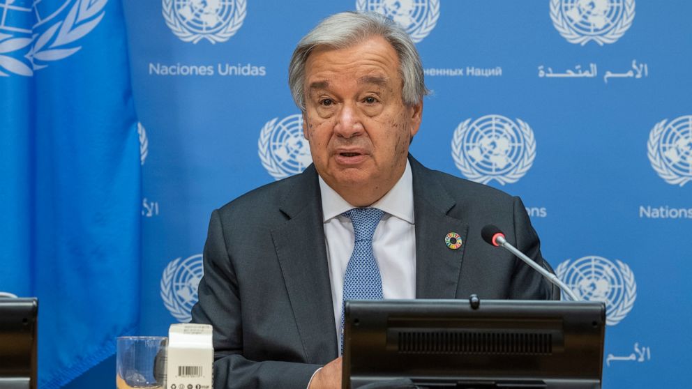 UN chief urges Libya cease-fire, warns its future at stake