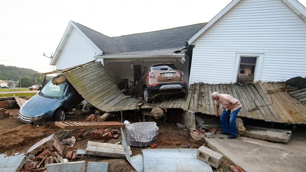 Flood-ravaged Tennessee community braces for Ida remnants