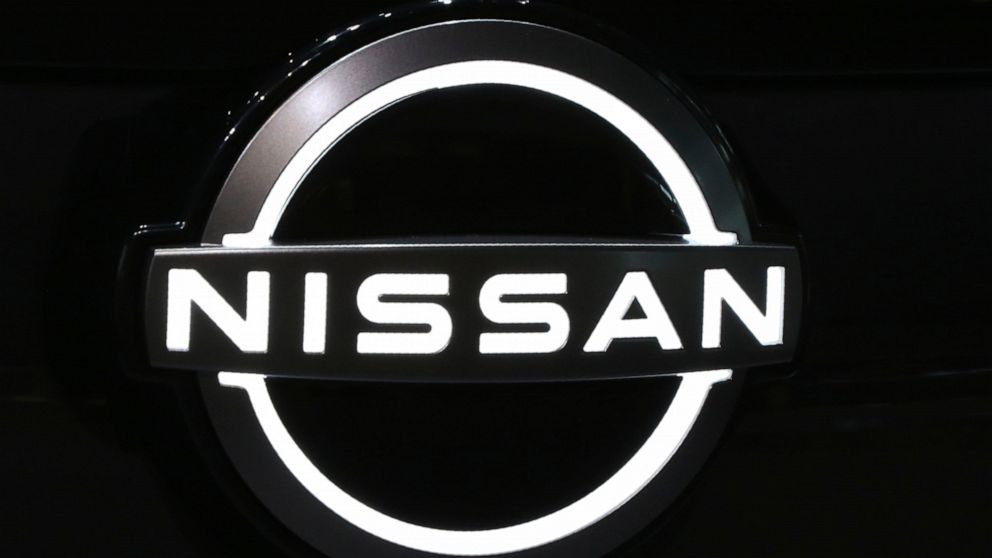 FILE - The Nissan Motor Co. logo is displayed at the company's global headquarters in Yokohama near Tokyo, Wednesday, July 22, 2020. Federal regulators have denied a union push to try to organize fewer than 100 employees at the Nissan assembly plant 