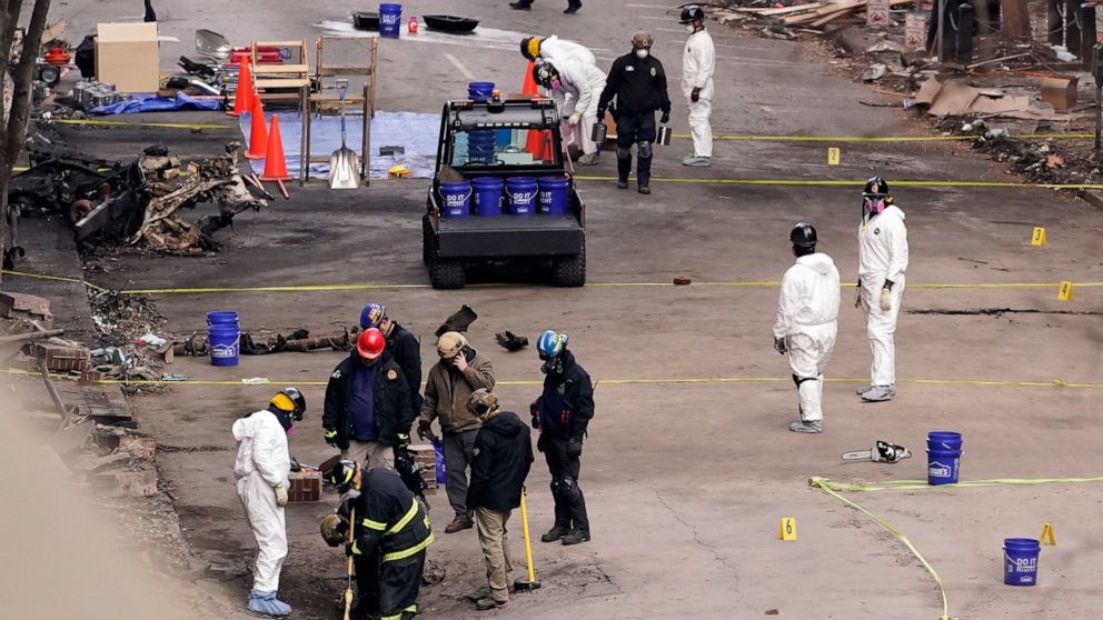  Nashville assessing building damage from Christmas bombing