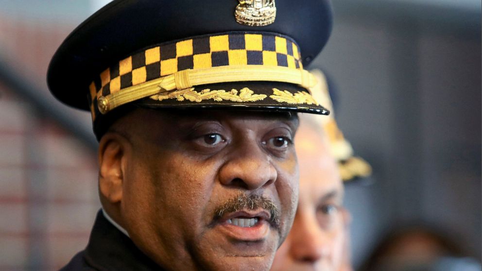 The Latest: Probe after Chicago chief found lying in car thumbnail
