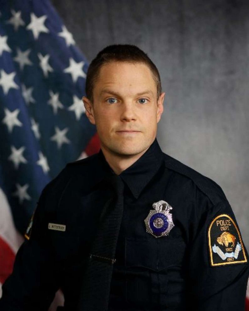 PHOTO: Officer Jeffrey Wittstruck of the Omaha Police Department was shot on March 12 at approximately 3:27 p.m. at a JC Penney’s department store in Omaha, Nebraska, by a shoplifter who had been detained after taking a package of t-shirts. 