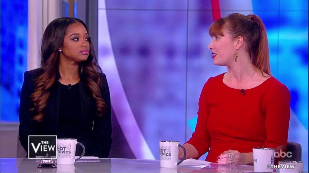 PHOTO: Women's March co-presidents Tamika Mowry and Bob Bland discuss allegations against the organization.