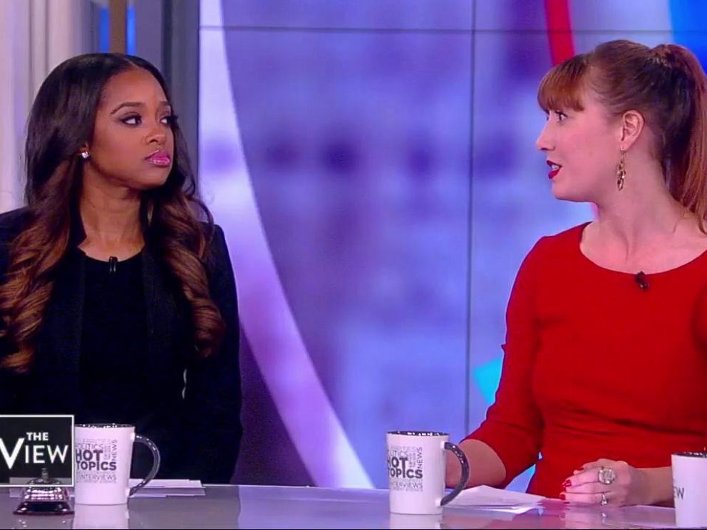 PHOTO: Womens March co-presidents Tamika Mowry and Bob Bland discuss allegations against the organization.