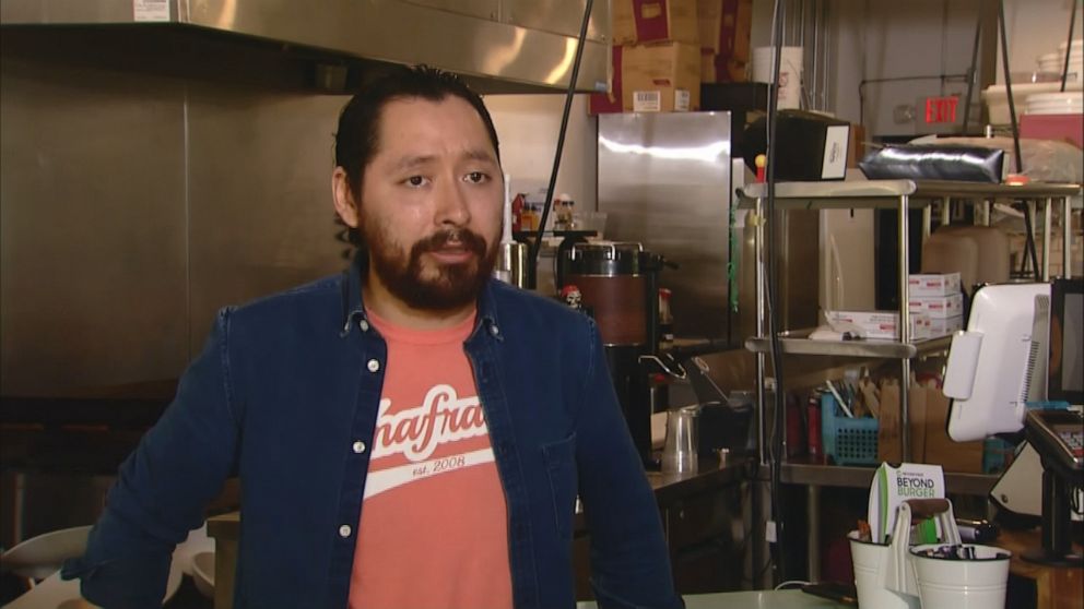 PHOTO: Zaid Consuegra Sauza opened his restaurant, Pirate's Bone Burgers, six months ago. It had to close recently due to the novel coronavirus. 