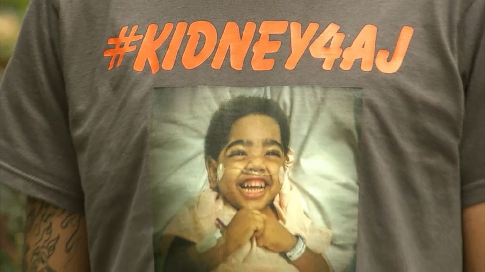 PHOTO: The parents of 2-year-old A.J. Burgess ar e hopeful that his father will be re-approved as his kidney donor and that the transplant will take place before January. 
