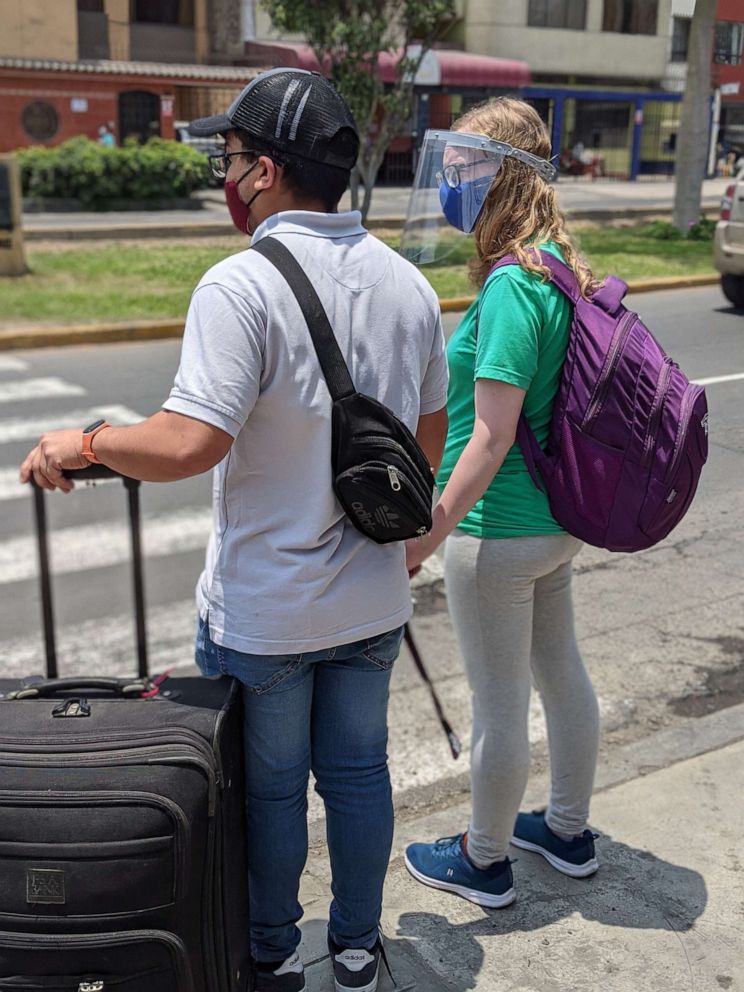 PHOTO: Abbey Mattson with her fiance Alejandro Puerta.