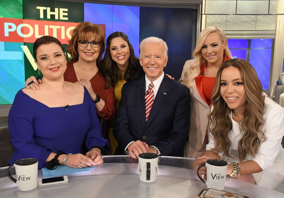 PHOTO: Joe Biden appears on ABC's "The View" on April 26, 2019. 