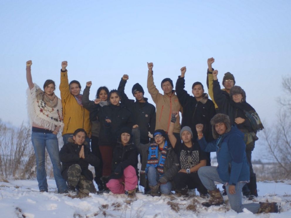 PHOTO: The International Indigenous Youth Council in December 2016.