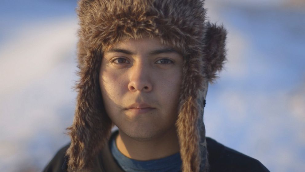 PHOTO: Alex Howland, 21, Apache/Navajo, International Indigenous Youth Council Co-Founder