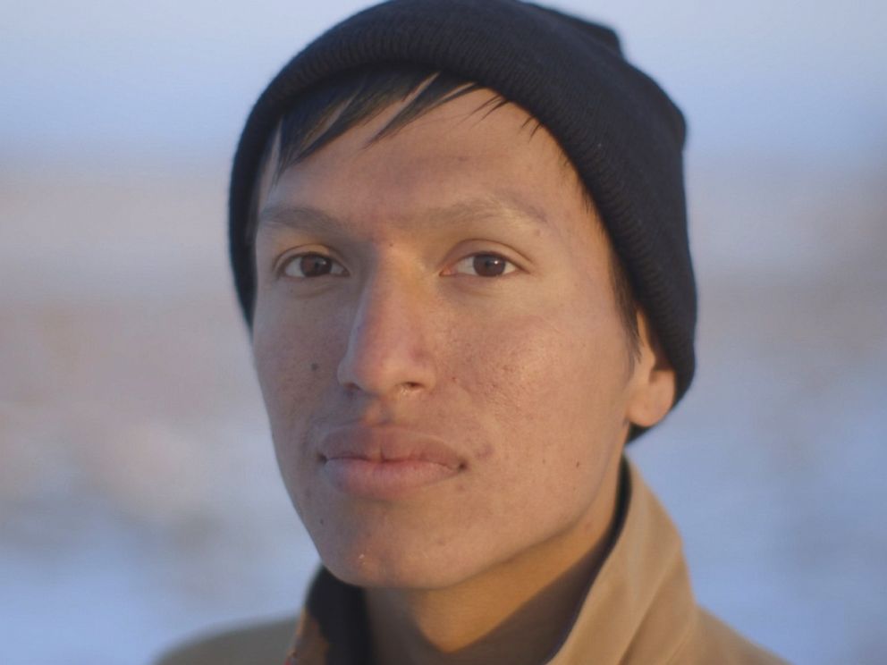 PHOTO: Danny Grassrope, 25, Lower Brule Sioux, International Indigenous Youth Council Member