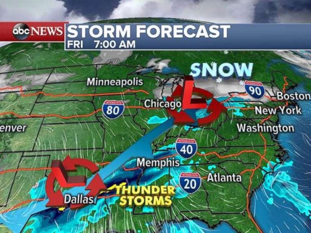 Messy holiday travel hits country from Rockies to the Northeast (abcnews.go.com)
