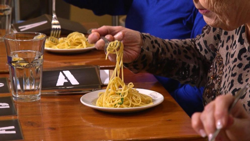 PHOTO: "GMA" recruited Italian grandmothers to taste test three pastas at three different price points. 