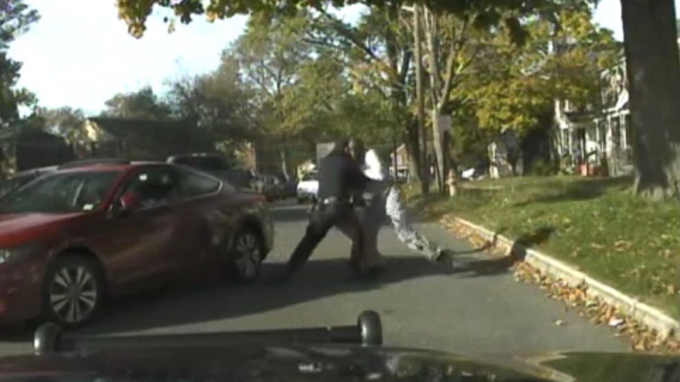 Authorities in New Jersey are investigating a shooting by a Haddon Township police officer during a traffic stop that was caught on his dashcam.