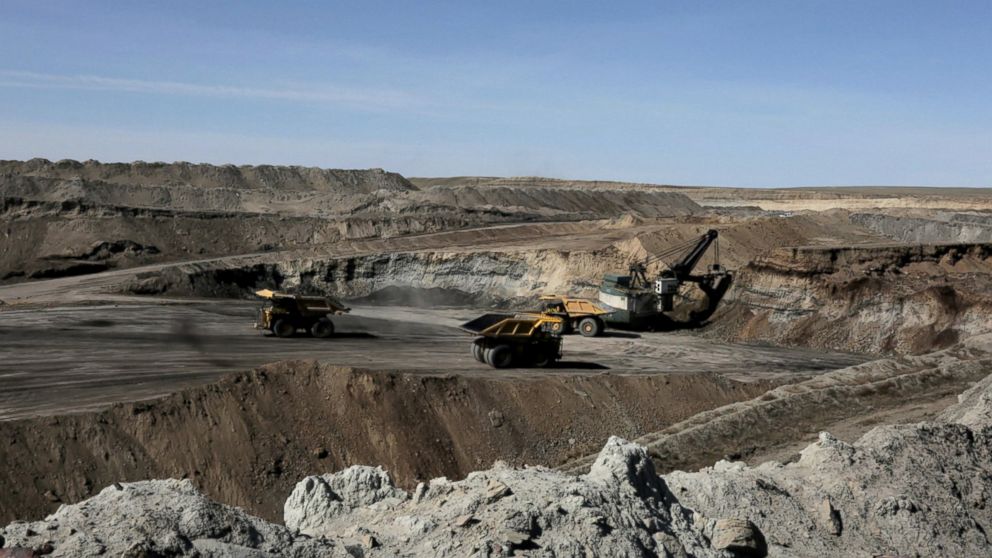 PHOTO: Surface or open-pit mining is the type of mining done in the Powder River Basin.