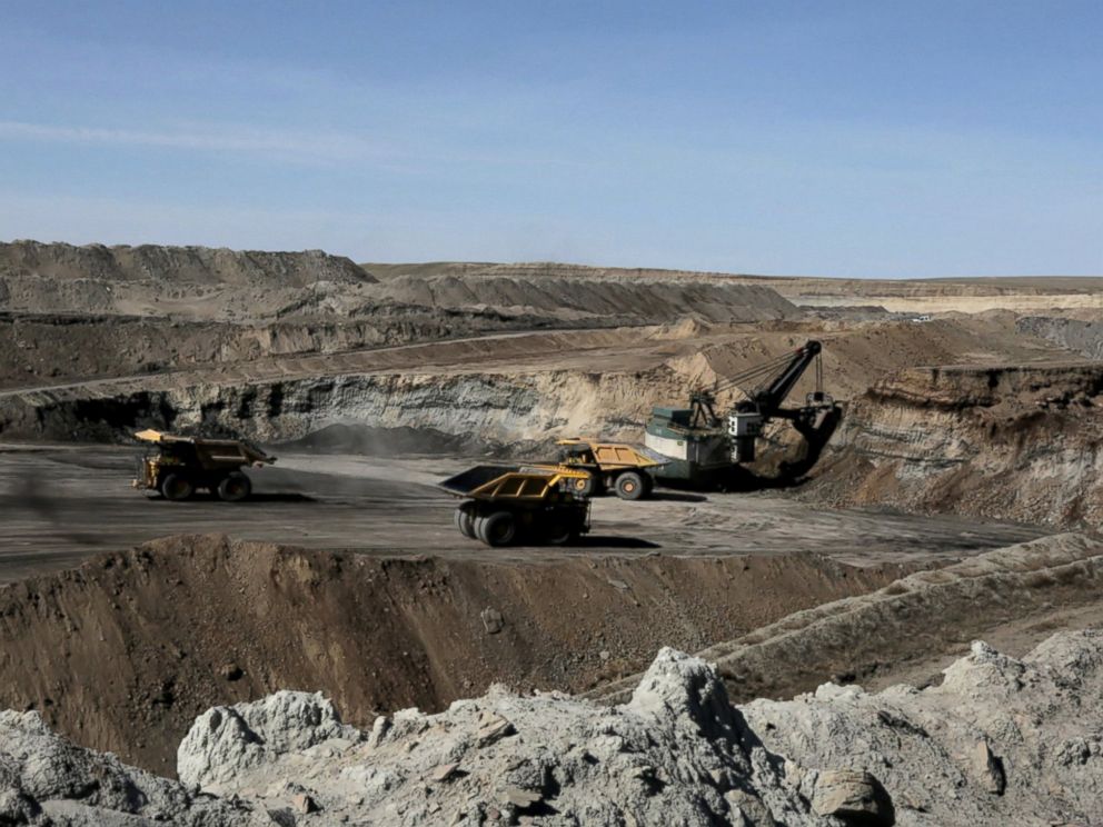 PHOTO: Surface or open-pit mining is the type of mining done in the Powder River Basin.