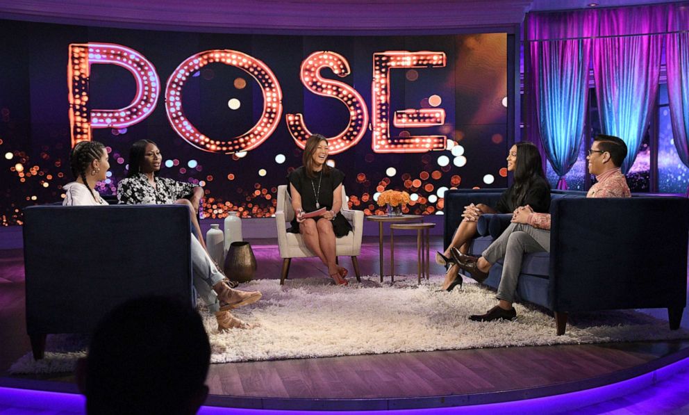 ABC News' Juju Chang interviews the cast of FX's Pose, June 5, 2019.
