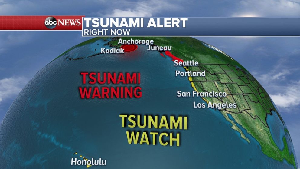 Tsunami alert