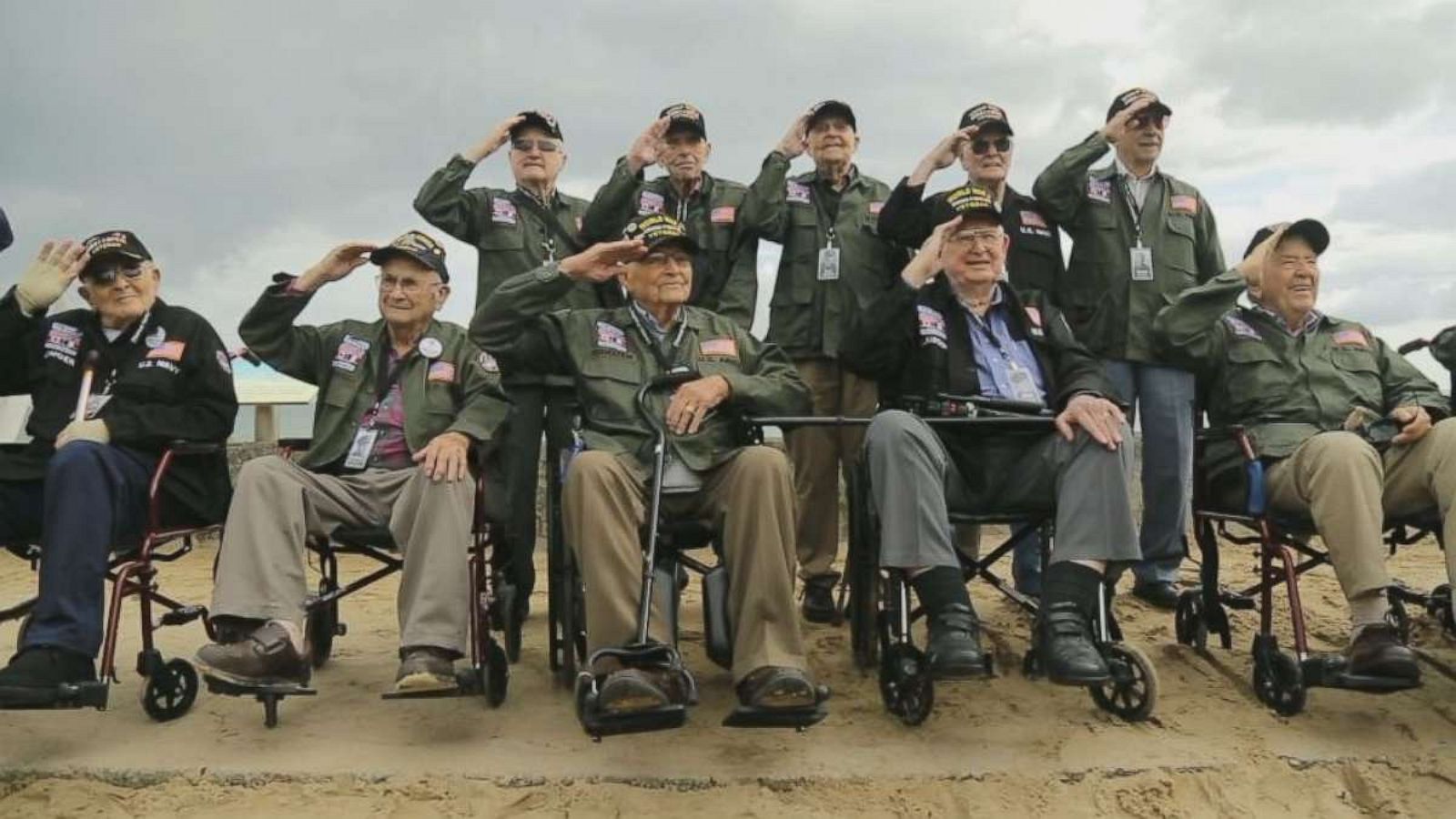 World War II veterans return to Normandy for 75th D-Day anniversary: 'You  can't forget' - ABC News