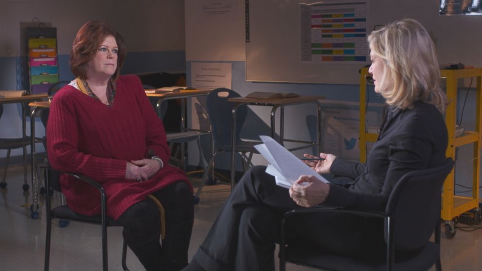 Mary Ellen O’Toole, a retired senior FBI profiler and psychologist, is seen here during an interview with Diane Sawyer.