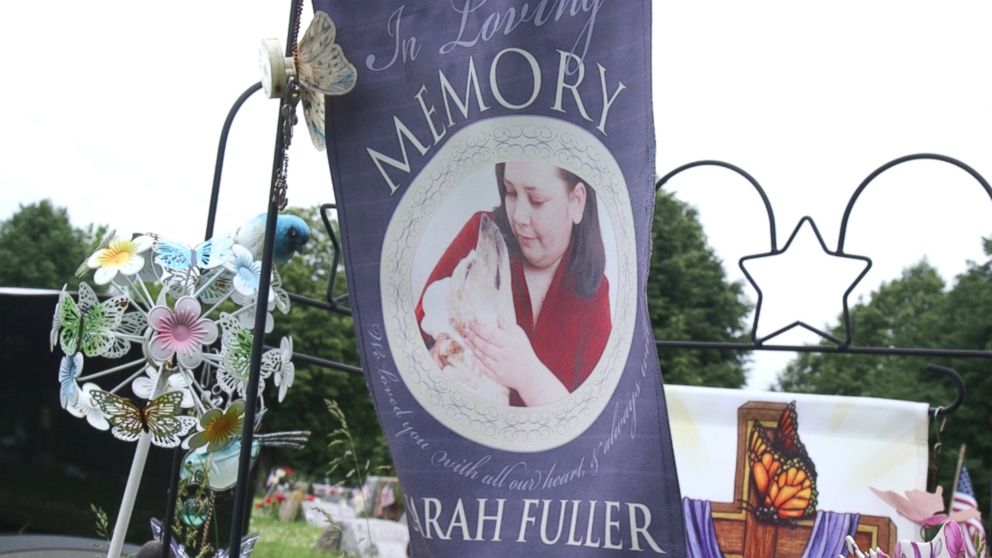 "[On] her wedding day we all met here [at Sarah's grave site], her fiance, us, and everybody left something," Deborah Fuller said.