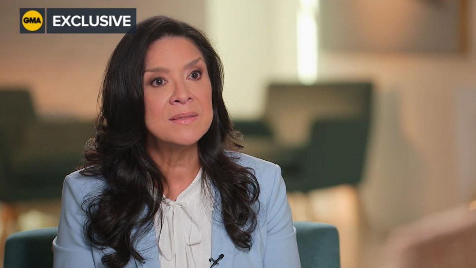 PHOTO: Judge Esther Salas opens up in an exclusive interview with "Good Morning America" co-anchor Robin Roberts.