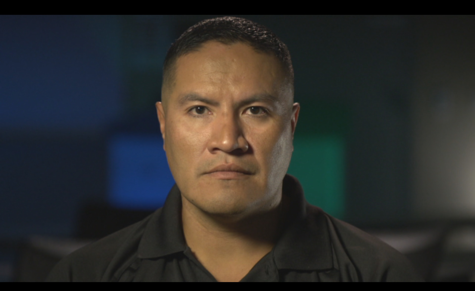 Officer Orlando Macias with the Santa Rosa Police Department is seen here during an interview with "Nightline." 