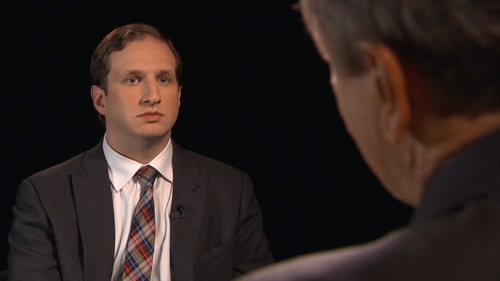 PHOTO: Peter Joseph, Executive Director of the Association to Invest in the U.S.A., speaks to ABC News' Chief Investigative Correspondent Brian Ross.