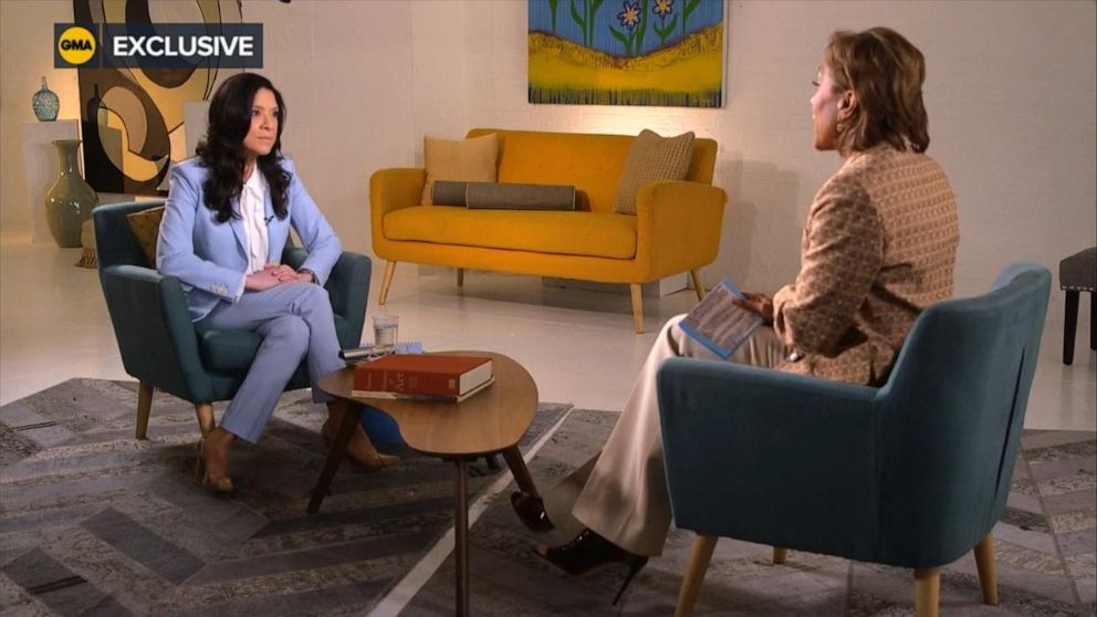 PHOTO: Judge Esther Salas opens up in an exclusive interview with  “Good Morning America” co-anchor Robin Roberts.