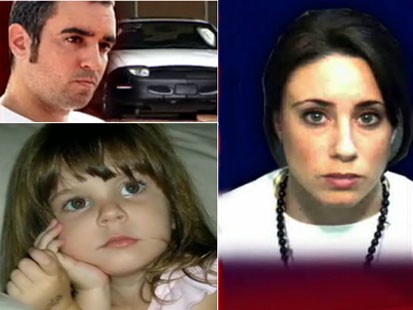 Picture of Lee, Caylee and Casey Anthony.