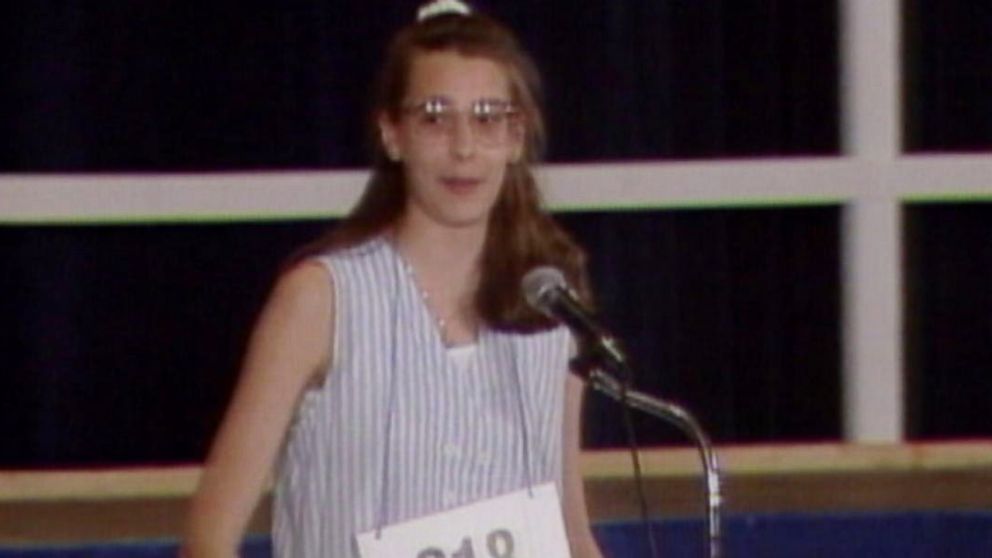 PHOTO: Amy Marie Dimak won the Scripps National Spelling Bee in 1990 after correctly spelling the word "fibranne". 