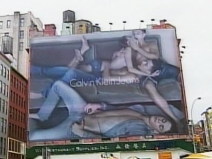 Video: New Calvin Klein ad causing controversy.