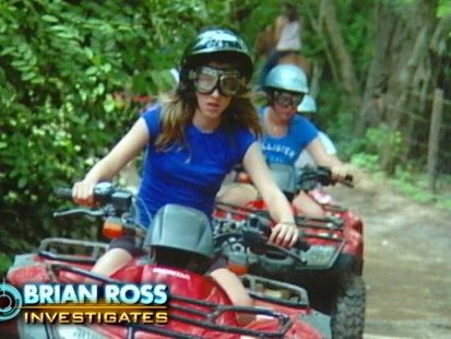 VIDEO: Brook Scalise was on ATV tour in Costa Rica when she rode off 200 ft cliff