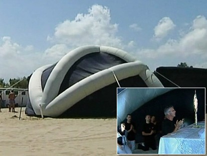 Inflatable Seaside Chapel