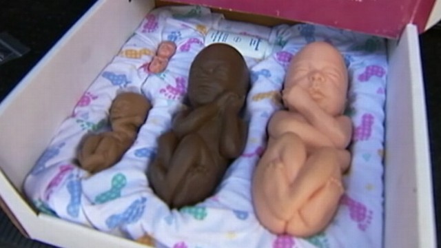 Man Hands Out Fetus Dolls at Halloween Video ABC News