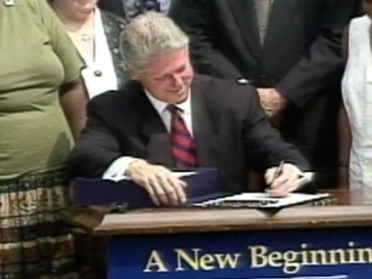 VIDEO: Bill Clintons Welfare Reform