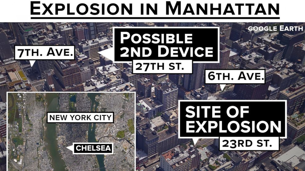 PHOTO: Explosion in Manhattan Injures at Least 29