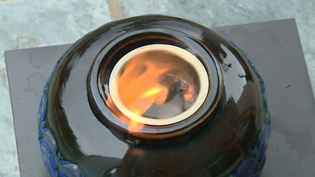 Serious Injuries Result When Exploding Ceramic Pots Send Flaming Gel Photo A Ceramic Fire Pot Blew Up Splattering Michael Reyer With Flaming Gel Fuel